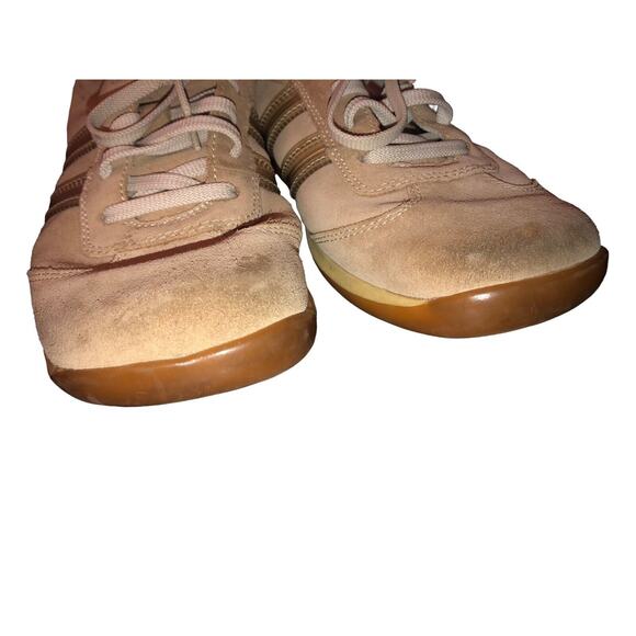 Skechers Somethin'‎ Else Womens Size 8.5 Tan Beige Suede Leather Lace Up Shoes - Picture 10 of 13